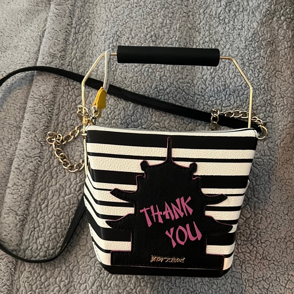 RARE Betsey Johnson Chinese Takeout Crossbody